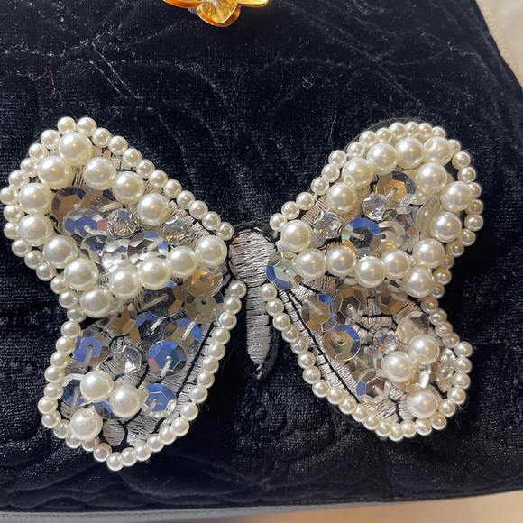 Betsey Johnson black and white handbag - Picture 9 of 10